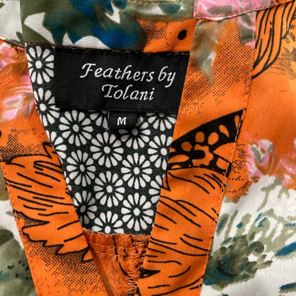 LIKE NEW Feathers by Tolani - Anthropologie - Picture 3 of 7